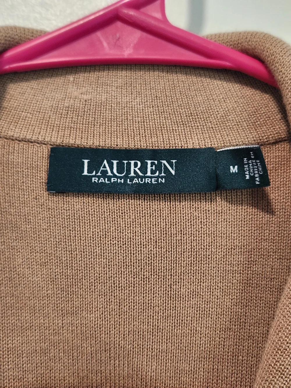 Lauren Ralph Lauren classic camel